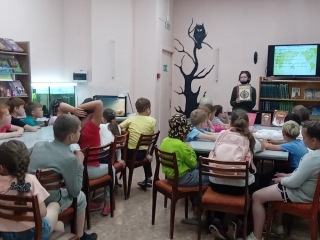 Интерактивная игра «Россия златоглавая, Россия величавая» в Детском филиале